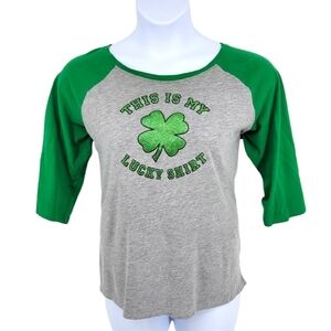 SAINT PATRICKS DAY Vintage This My Lucky Shirt‎ 100% Cotton Size XL